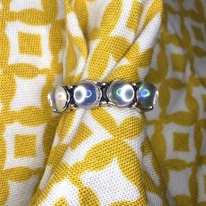 Four Bubble Silver Ring